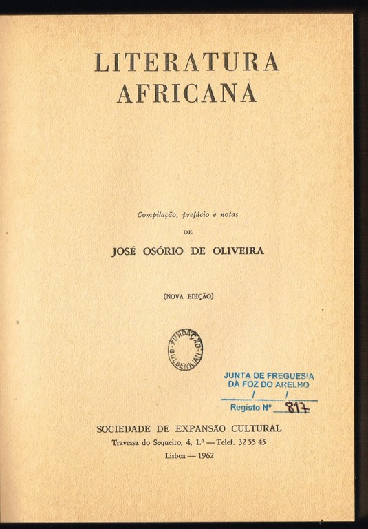 LITERATURA AFRICANA